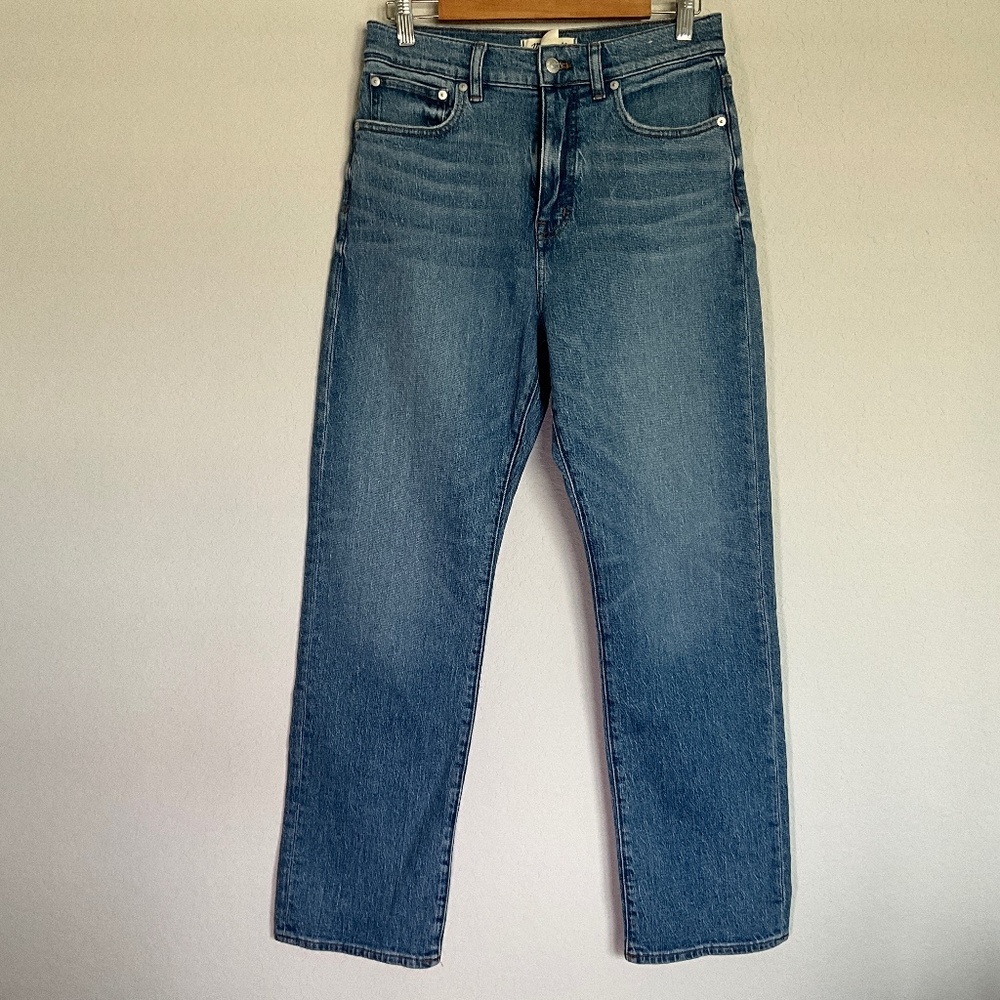 Madewell straight leg jeans